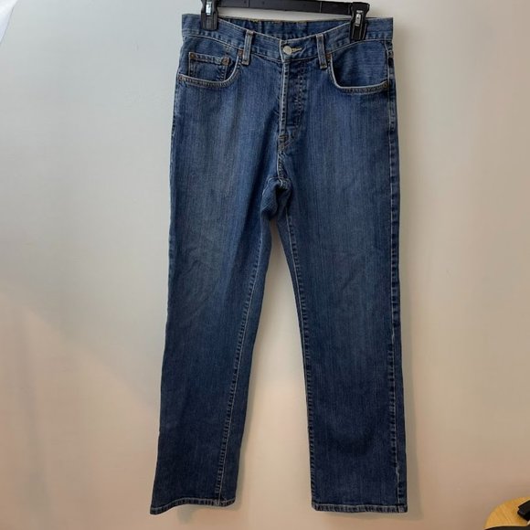 Lucky Brand by Gene Montesano Low Rise Bootleg Dungarees - Picture 1 of 7